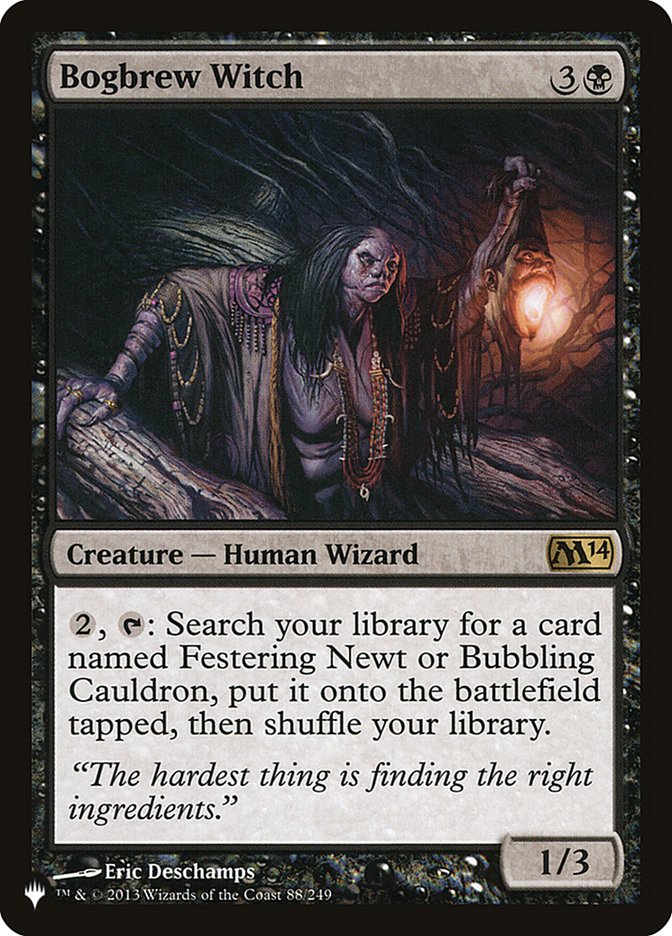 Bogbrew Witch [The List] - Magic: The Gathering - Card Brawlers | Quebec | Canada |