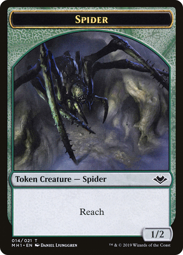 Shapeshifter // Spider Double-Sided Token [Modern Horizons Tokens] - Magic: The Gathering - Card Brawlers | Quebec | Canada |