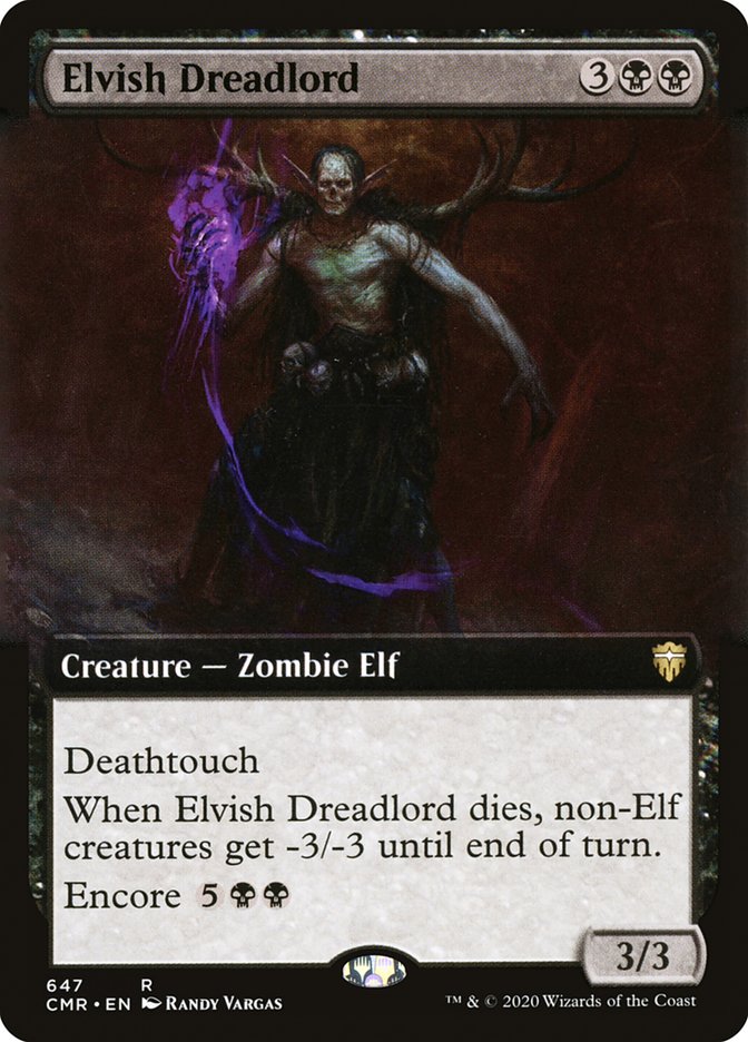 Elvish Dreadlord (Extended Art) [Commander Legends] - Magic: The Gathering - Card Brawlers | Quebec | Canada |