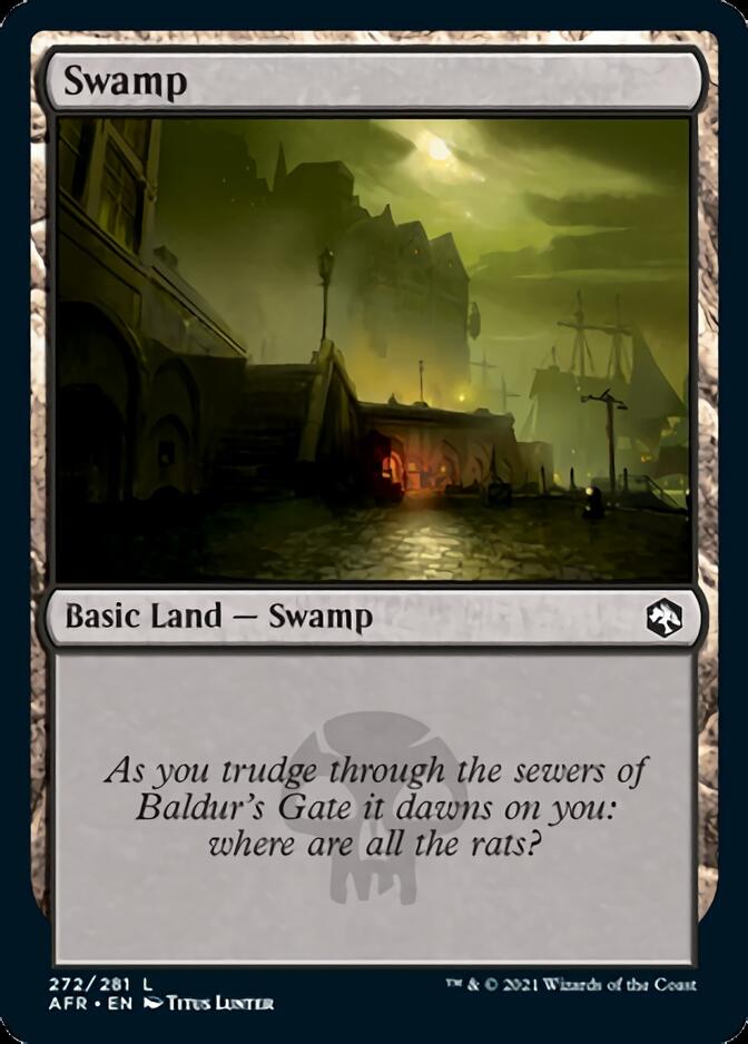 Swamp (272) [Dungeons & Dragons: Adventures in the Forgotten Realms] - Magic: The Gathering - Card Brawlers | Quebec | Canada |