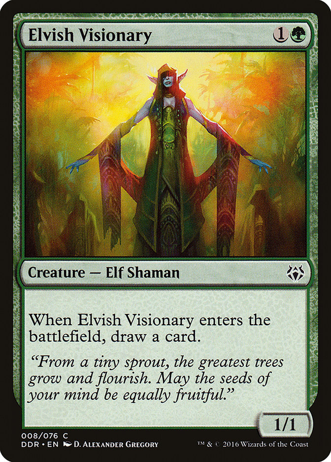 Elvish Visionary [Duel Decks: Nissa vs. Ob Nixilis] - Magic: The Gathering - Card Brawlers | Quebec | Canada |