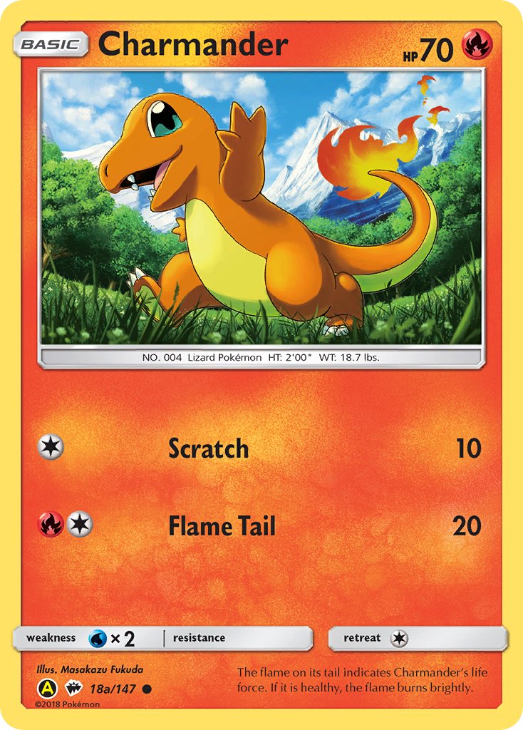 Charmander (18a/147) [Alternate Art Promos] - Pokémon - Card Brawlers | Quebec | Canada |