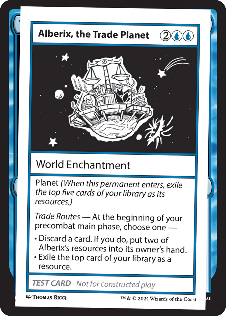 Alberix, the Trade Planet [Mystery Booster 2 Playtest Cards] - Magic: The Gathering - Card Brawlers | Quebec | Canada |