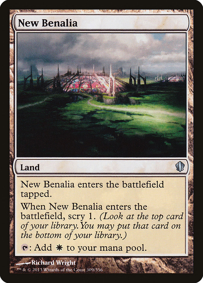 New Benalia [Commander 2013] - Magic: The Gathering - Card Brawlers | Quebec | Canada |