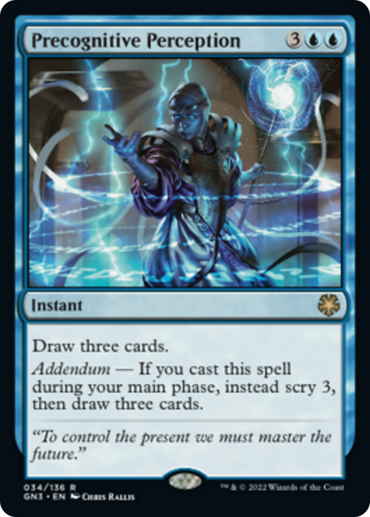 Precognitive Perception [Game Night: Free-for-All] - Magic: The Gathering - Card Brawlers | Quebec | Canada |