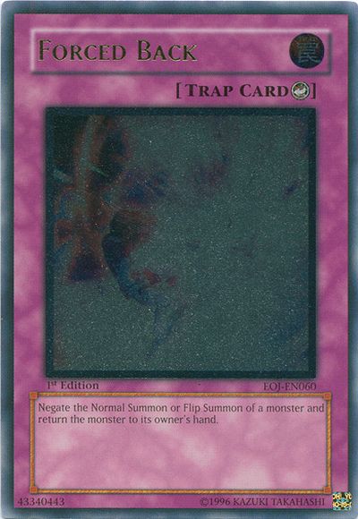 Forced Back [EOJ-EN060] Ultimate Rare - Yu-Gi-Oh! - Card Brawlers | Quebec | Canada |