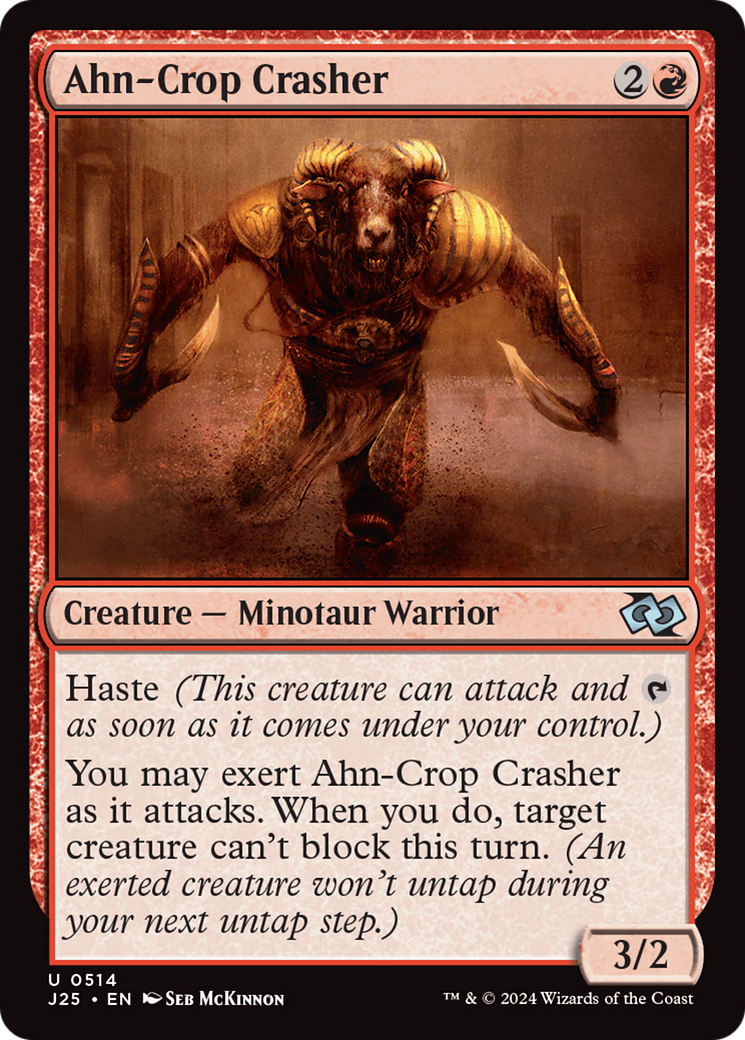 Ahn-Crop Crasher [Foundations Jumpstart] - Magic: The Gathering - Card Brawlers | Quebec | Canada |
