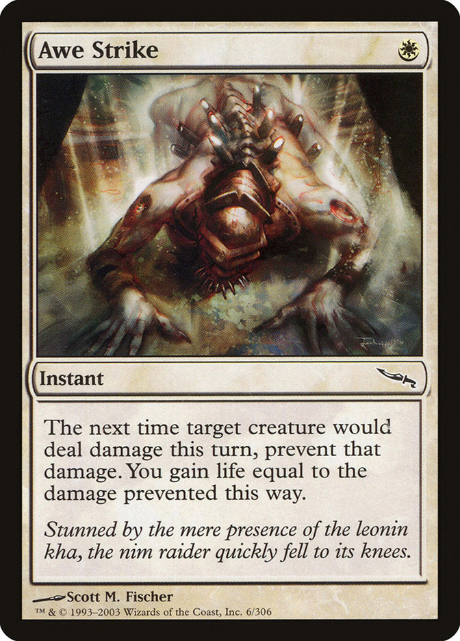 Awe Strike [Mirrodin] - Magic: The Gathering - Card Brawlers | Quebec | Canada |