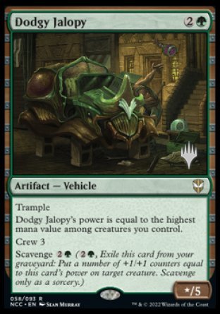 Dodgy Jalopy (Promo Pack) [Streets of New Capenna Commander Promos] - Magic: The Gathering - Card Brawlers | Quebec | Canada |