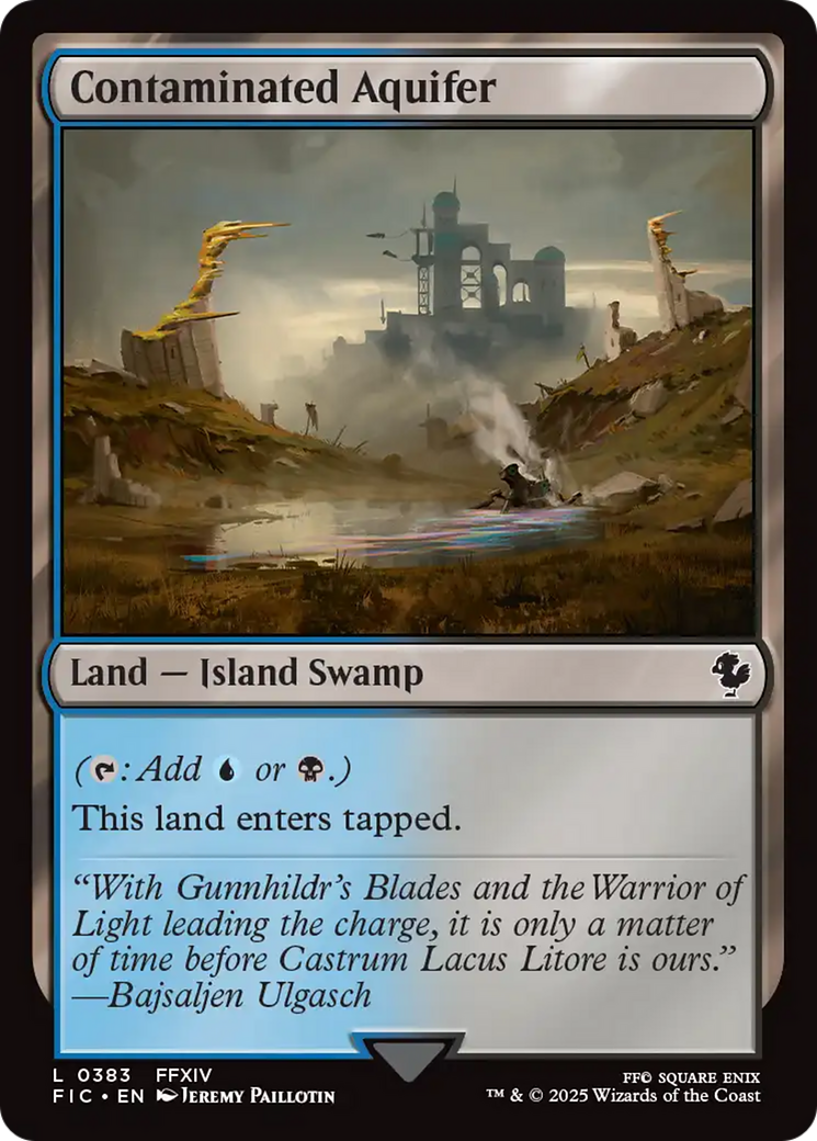 Contaminated Aquifer [FINAL FANTASY Commander] - Magic: The Gathering - Card Brawlers | Quebec | Canada |