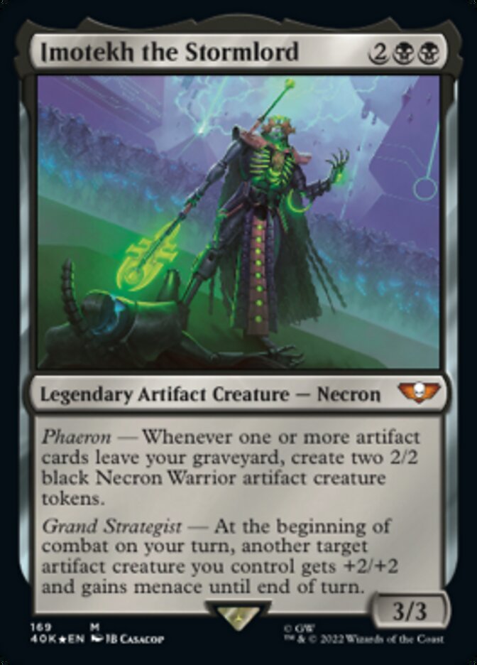Imotekh the Stormlord (169) [Warhammer 40,000] - Magic: The Gathering - Card Brawlers | Quebec | Canada |