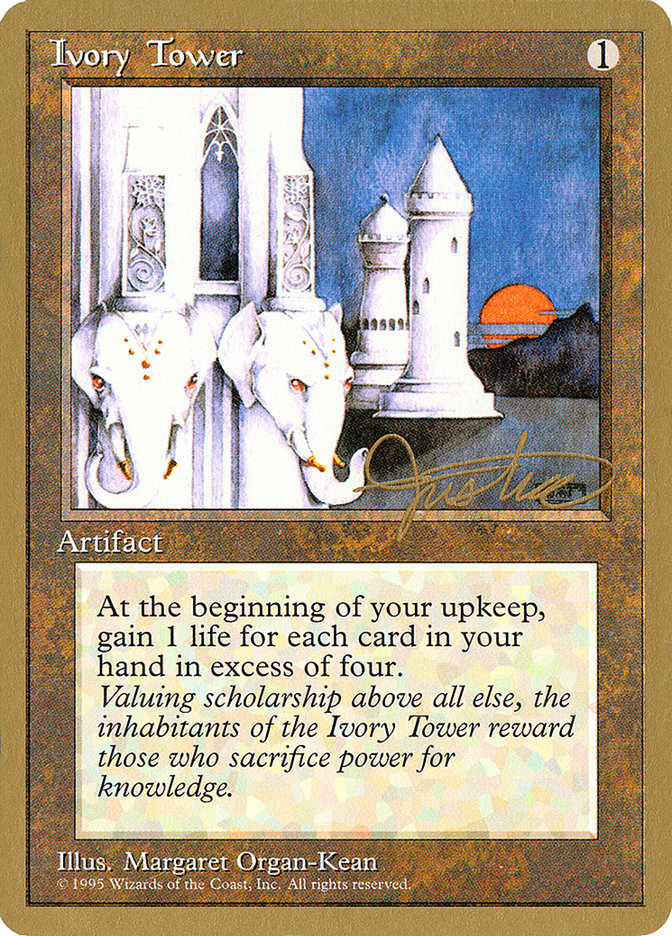 Ivory Tower (Mark Justice) [Pro Tour Collector Set] - Magic: The Gathering - Card Brawlers | Quebec | Canada |