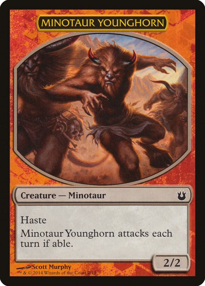 Minotaur Younghorn [Born of the Gods Battle the Horde] - Magic: The Gathering - Card Brawlers | Quebec | Canada |