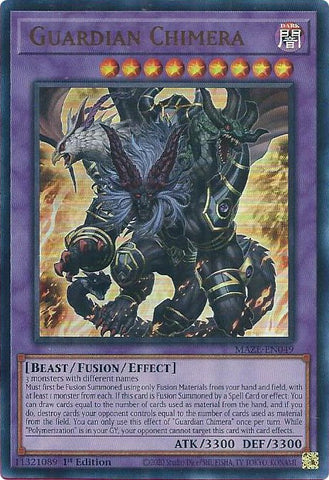 Guardian Chimera [MAZE-EN049] Ultra Rare - Yu-Gi-Oh! - Card Brawlers | Quebec | Canada |