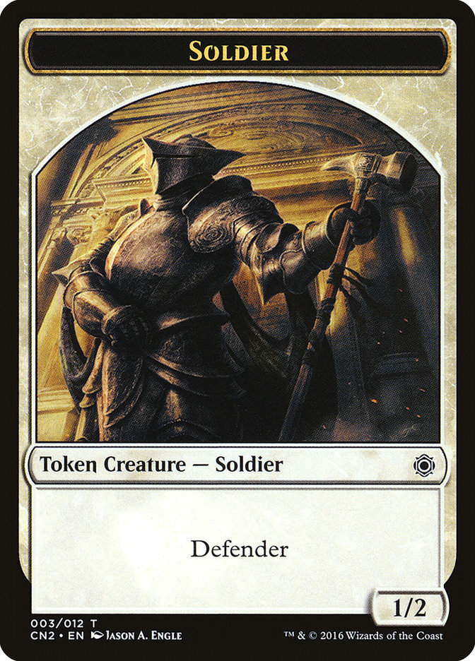 Soldier Token (003/012) [Conspiracy: Take the Crown Tokens] - Magic: The Gathering - Card Brawlers | Quebec | Canada |