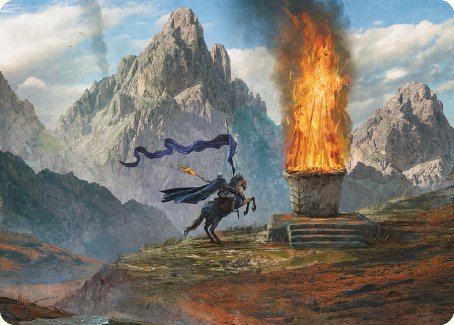 Call for Aid Art Card [The Lord of the Rings: Tales of Middle-earth Art Series] - Magic: The Gathering - Card Brawlers | Quebec | Canada |