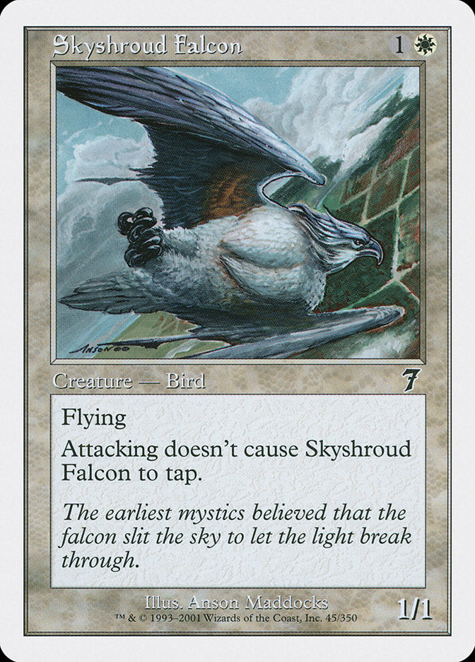 Skyshroud Falcon [Seventh Edition] - Magic: The Gathering - Card Brawlers | Quebec | Canada |
