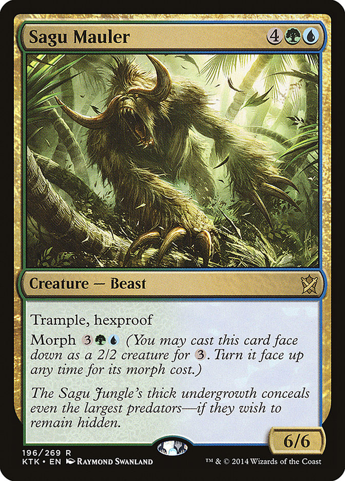 Sagu Mauler [Khans of Tarkir] - Magic: The Gathering - Card Brawlers | Quebec | Canada |