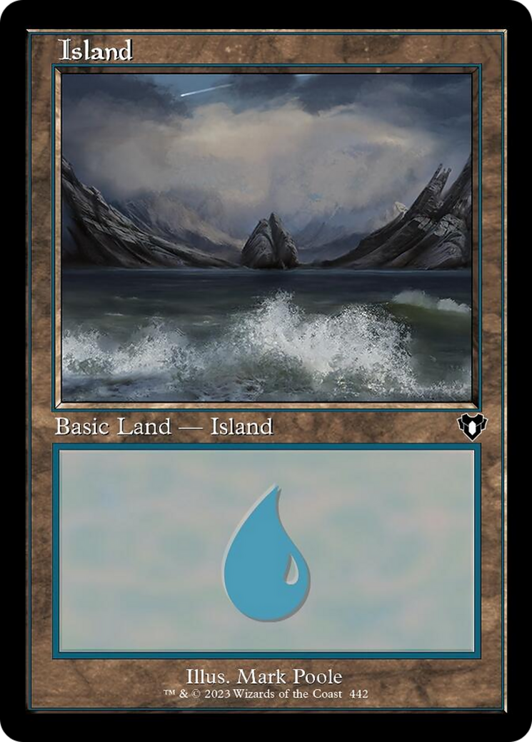 Island (442) (Retro) [Commander Masters] - Magic: The Gathering - Card Brawlers | Quebec | Canada |