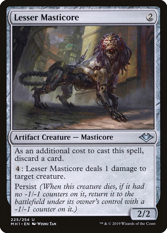 Lesser Masticore [Modern Horizons] - Magic: The Gathering - Card Brawlers | Quebec | Canada |