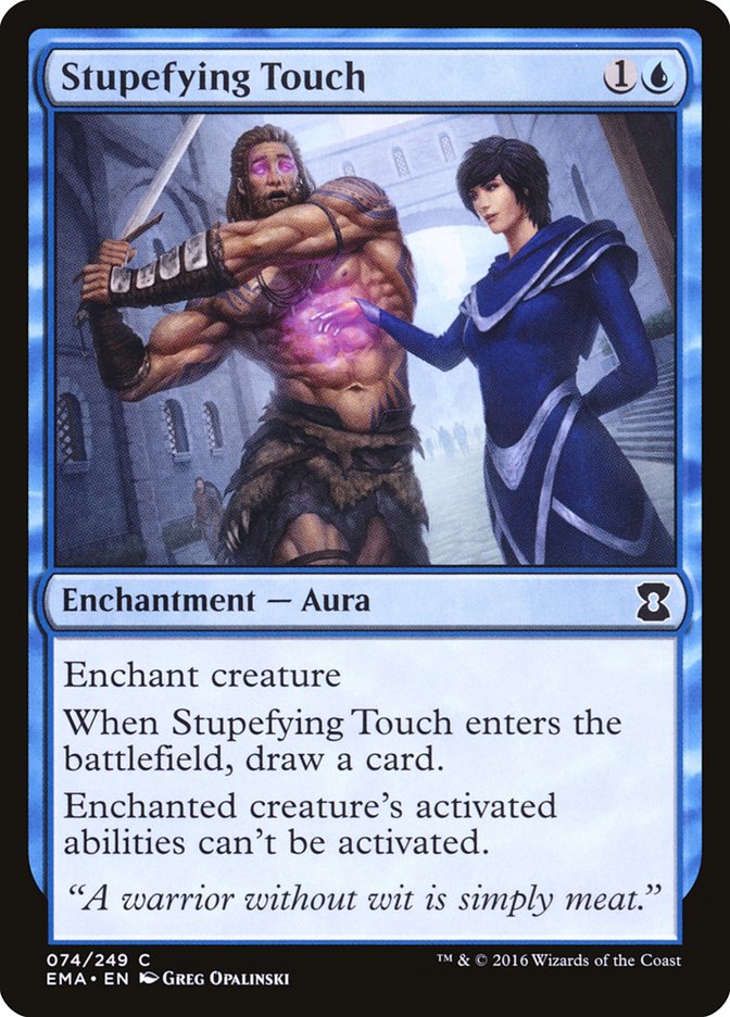 Stupefying Touch [Eternal Masters] - Magic: The Gathering - Card Brawlers | Quebec | Canada |