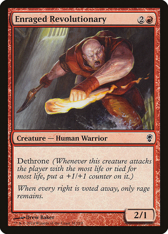 Enraged Revolutionary [Conspiracy] - Magic: The Gathering - Card Brawlers | Quebec | Canada |