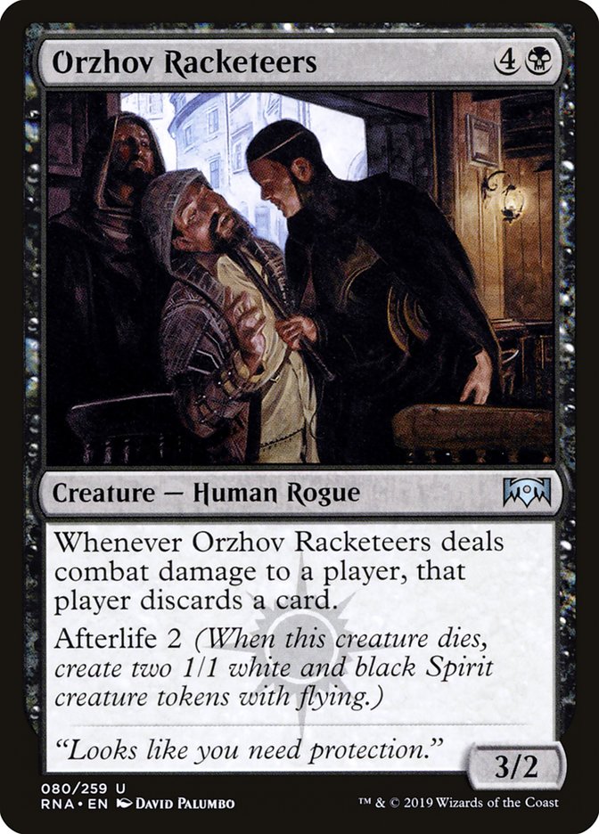 Orzhov Racketeers [Ravnica Allegiance] - Magic: The Gathering - Card Brawlers | Quebec | Canada |