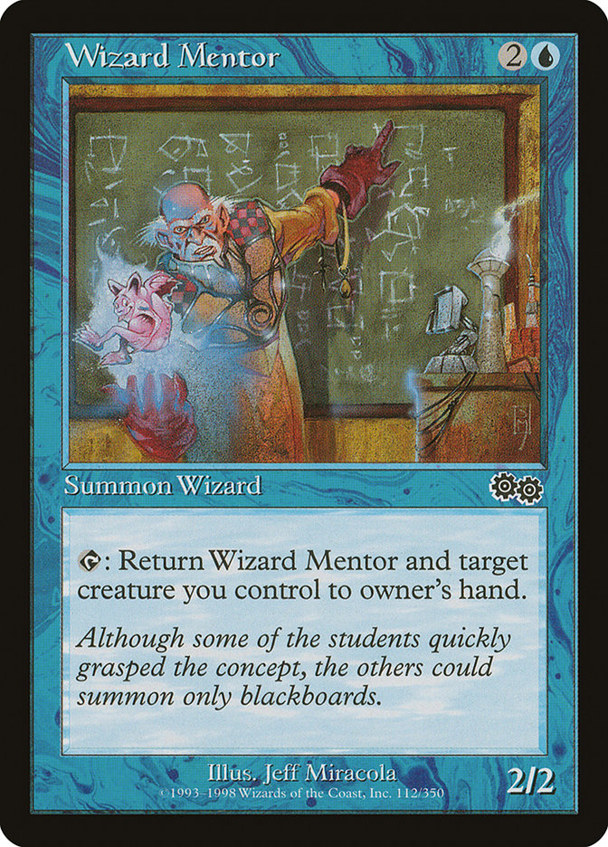 Wizard Mentor [Urza's Saga] - Magic: The Gathering - Card Brawlers | Quebec | Canada |