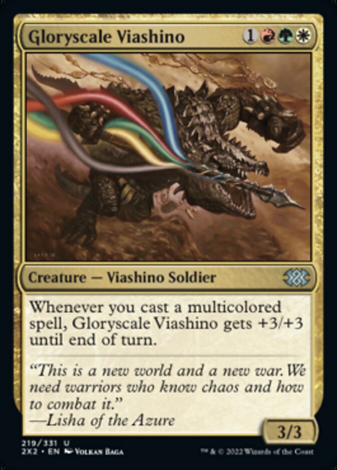 Gloryscale Viashino [Double Masters 2022] - Magic: The Gathering - Card Brawlers | Quebec | Canada |