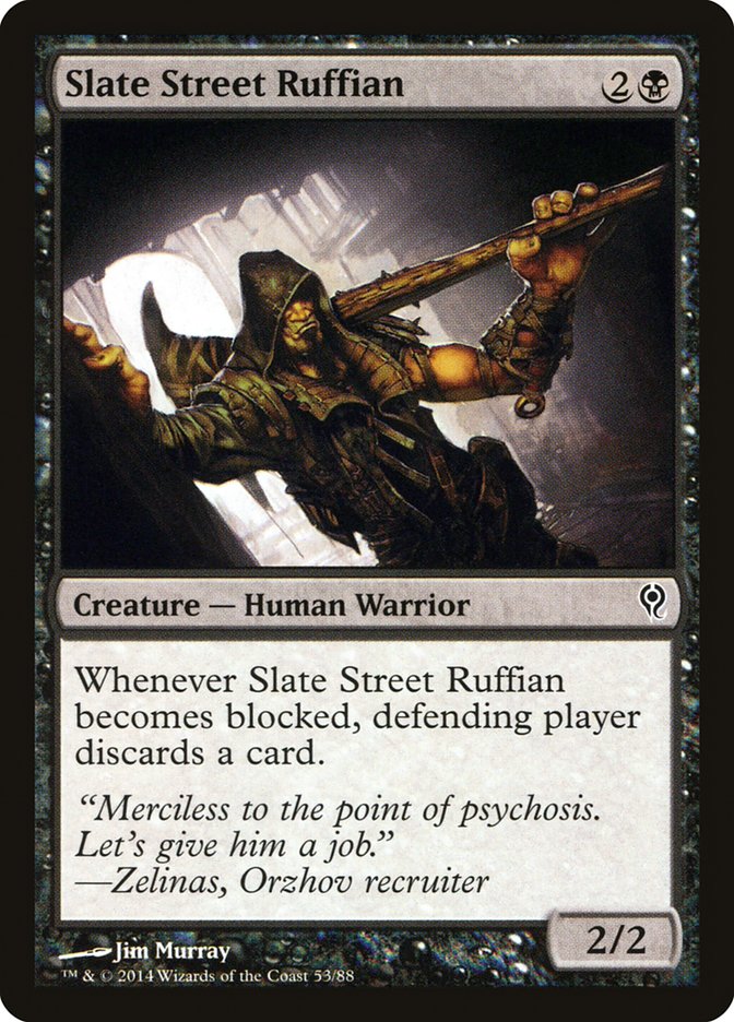 Slate Street Ruffian [Duel Decks: Jace vs. Vraska] - Magic: The Gathering - Card Brawlers | Quebec | Canada |