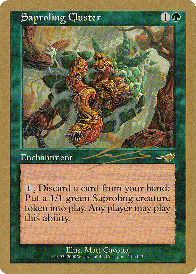 Saproling Cluster (Nicolas Labarre) [World Championship Decks 2000] - Magic: The Gathering - Card Brawlers | Quebec | Canada |