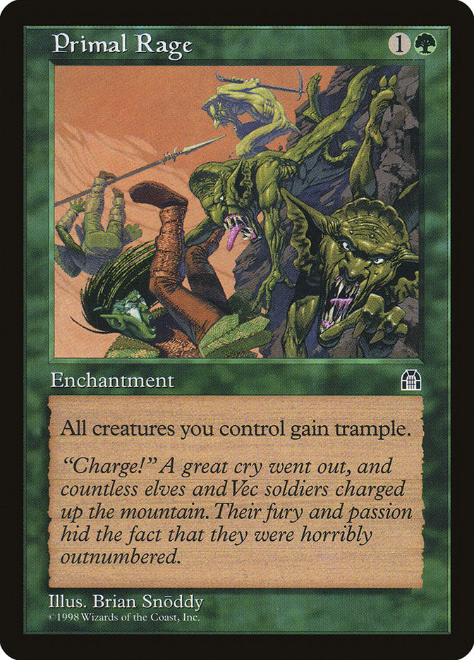 Primal Rage [Stronghold] - Magic: The Gathering - Card Brawlers | Quebec | Canada |