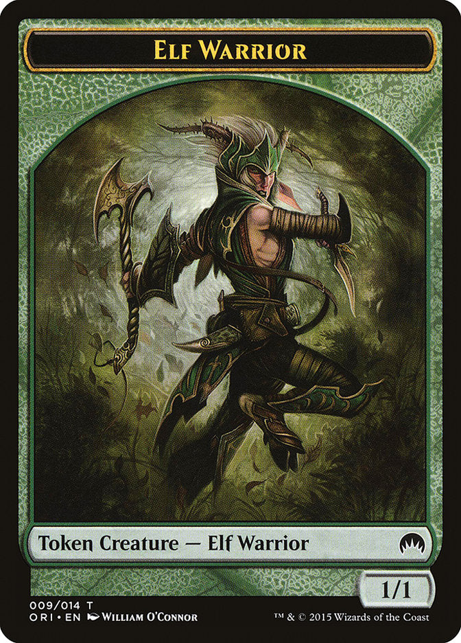 Elf Warrior Token [Magic Origins Tokens] - Magic: The Gathering - Card Brawlers | Quebec | Canada |