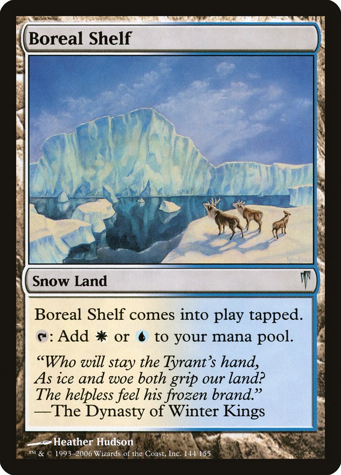 Boreal Shelf [Coldsnap] - Magic: The Gathering - Card Brawlers | Quebec | Canada |