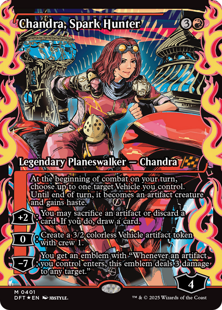 Chandra, Spark Hunter (Showcase) [Aetherdrift] - Magic: The Gathering - Card Brawlers | Quebec | Canada |