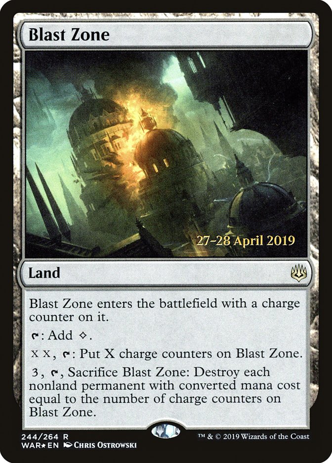 Blast Zone [War of the Spark Prerelease Promos] - Magic: The Gathering - Card Brawlers | Quebec | Canada |