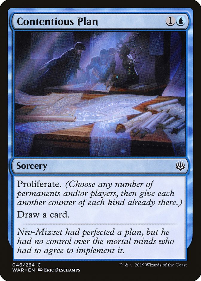 Contentious Plan [War of the Spark] - Magic: The Gathering - Card Brawlers | Quebec | Canada |