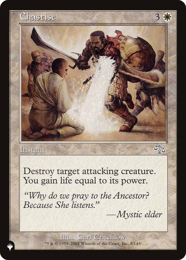 Chastise [The List] - Magic: The Gathering - Card Brawlers | Quebec | Canada |