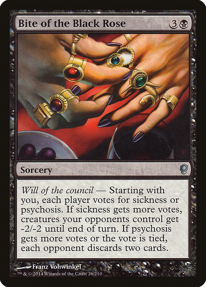 Bite of the Black Rose [Conspiracy] - Magic: The Gathering - Card Brawlers | Quebec | Canada |