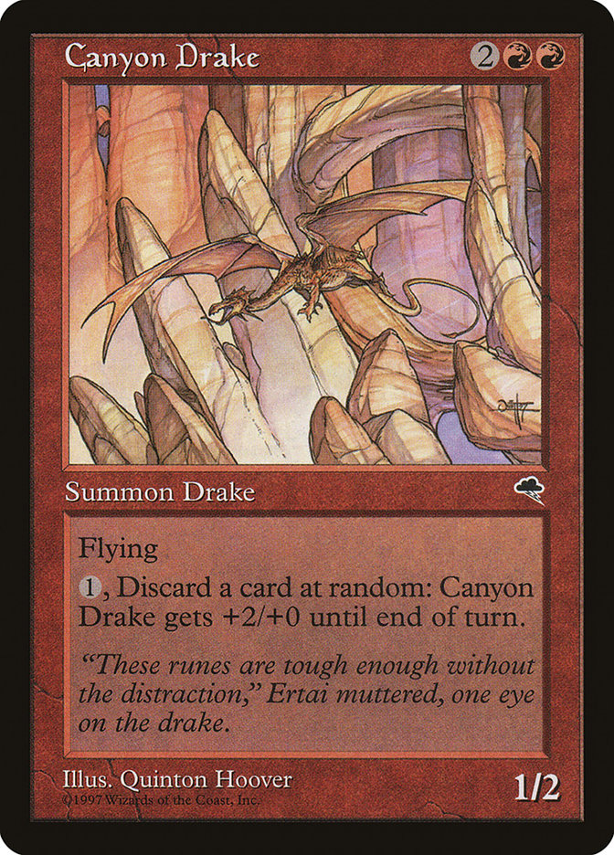 Canyon Drake [Tempest] - Magic: The Gathering - Card Brawlers | Quebec | Canada |