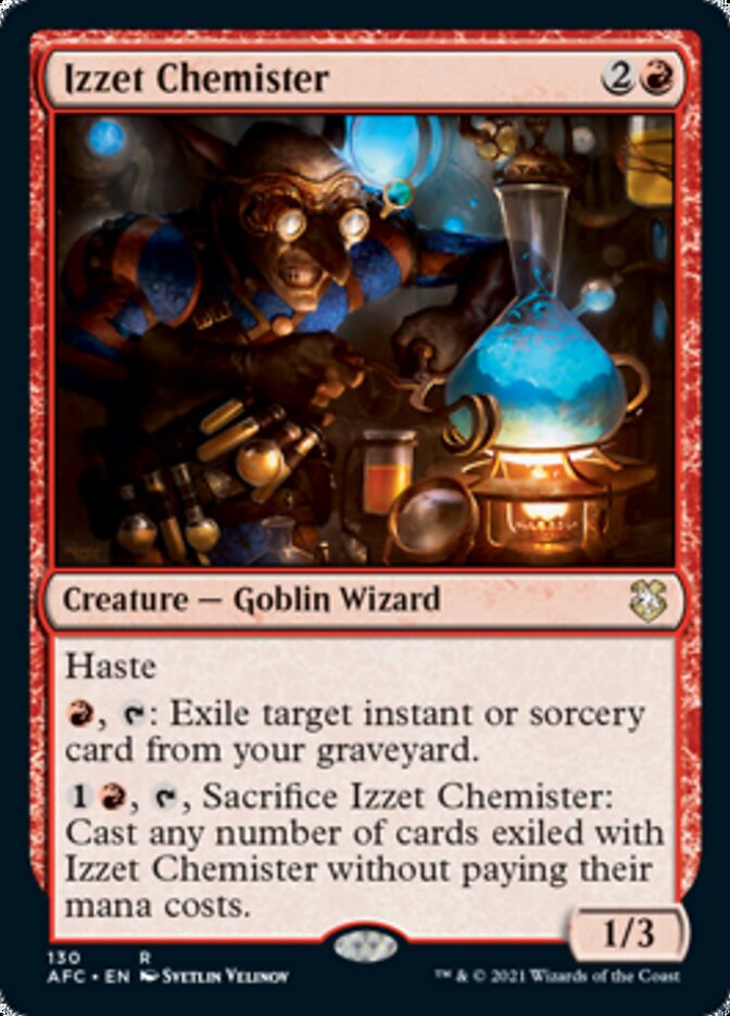 Izzet Chemister [Dungeons & Dragons: Adventures in the Forgotten Realms Commander] - Magic: The Gathering - Card Brawlers | Quebec | Canada |