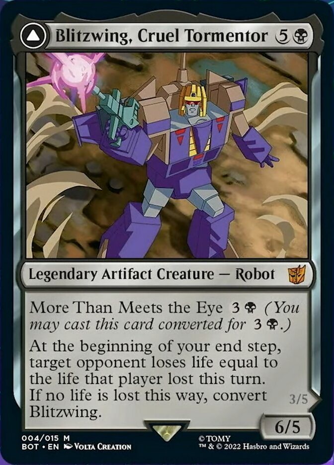 Blitzwing, Cruel Tormentor // Blitzwing, Adaptive Assailant [Transformers] - Magic: The Gathering - Card Brawlers | Quebec | Canada |