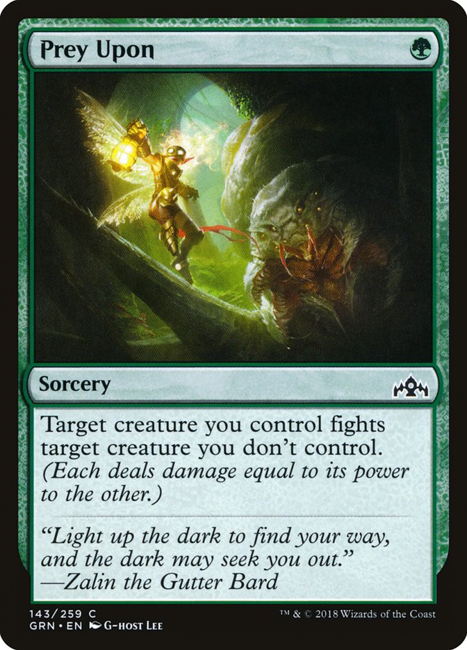 Prey Upon [Guilds of Ravnica] - Magic: The Gathering - Card Brawlers | Quebec | Canada |