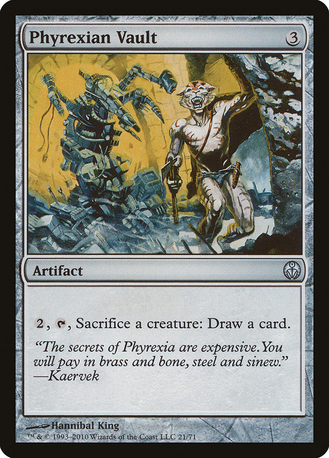 Phyrexian Vault [Duel Decks: Phyrexia vs. the Coalition] - Magic: The Gathering - Card Brawlers | Quebec | Canada |