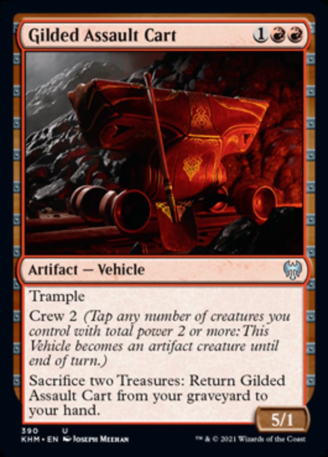 Gilded Assault Cart [Kaldheim] - Magic: The Gathering - Card Brawlers | Quebec | Canada |