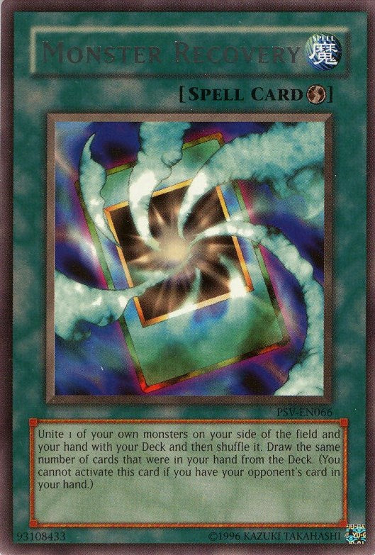 Monster Recovery [PSV-EN066] Rare - Yu-Gi-Oh! - Card Brawlers | Quebec | Canada |
