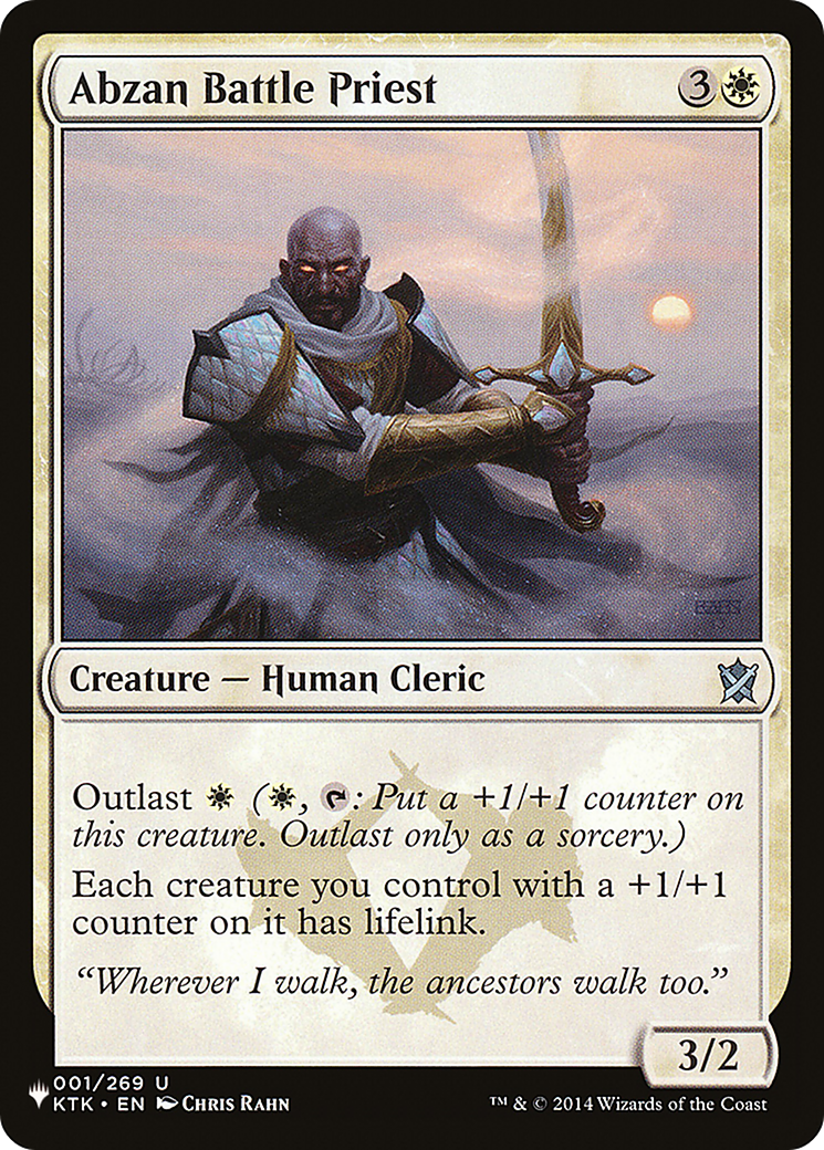 Abzan Battle Priest [The List] - Magic: The Gathering - Card Brawlers | Quebec | Canada |