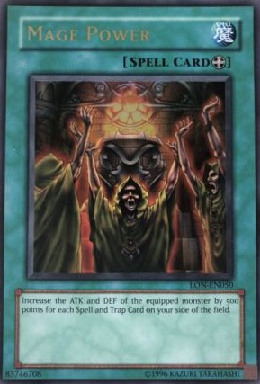 Mage Power [LON-EN050] Ultra Rare - Yu-Gi-Oh! - Card Brawlers | Quebec | Canada |
