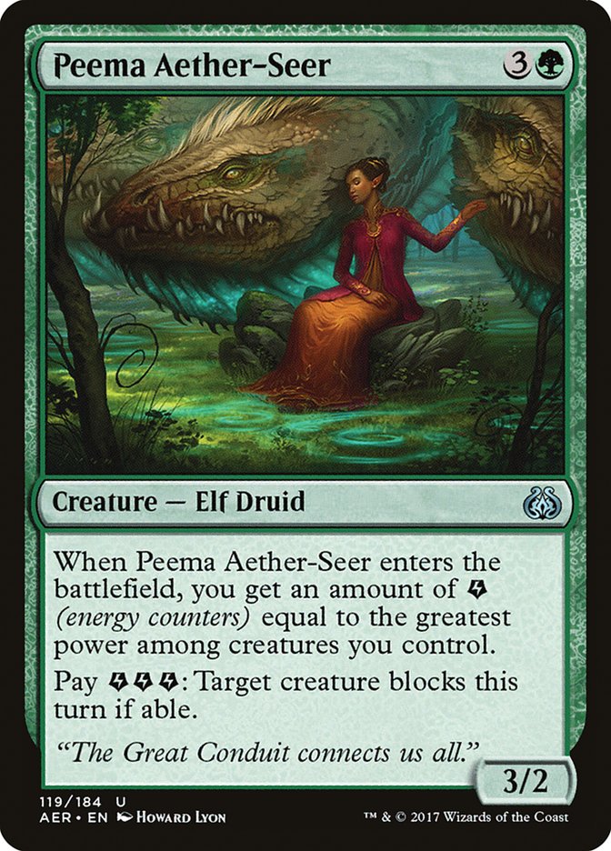 Peema Aether-Seer [Aether Revolt] - Magic: The Gathering - Card Brawlers | Quebec | Canada |