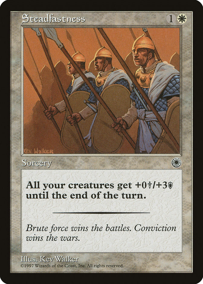 Steadfastness [Portal] - Magic: The Gathering - Card Brawlers | Quebec | Canada |